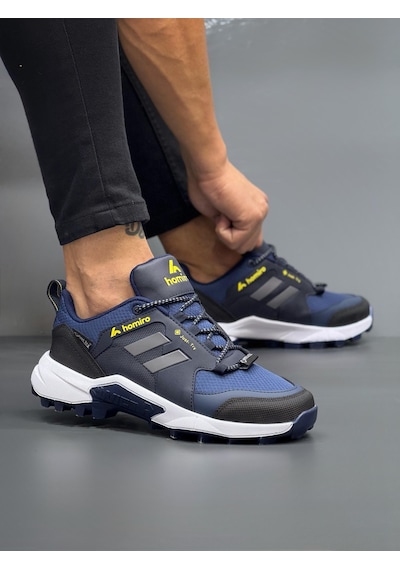 Homiro Unisex Su Geçirmez Poli Taban Spor Ayakkabı-lacivert