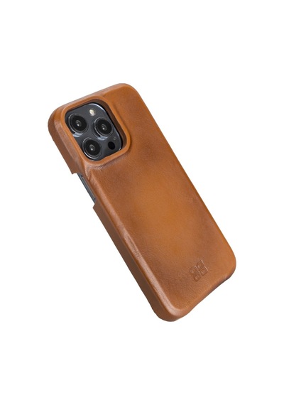 Bouletta Apple İphone 14 Pro Max Uyumlu Deri Arka Kapak F360 Rst2