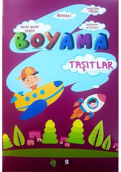Taşıtlar-Beni Boya Serisi-Boyama- Fark Yayınları
