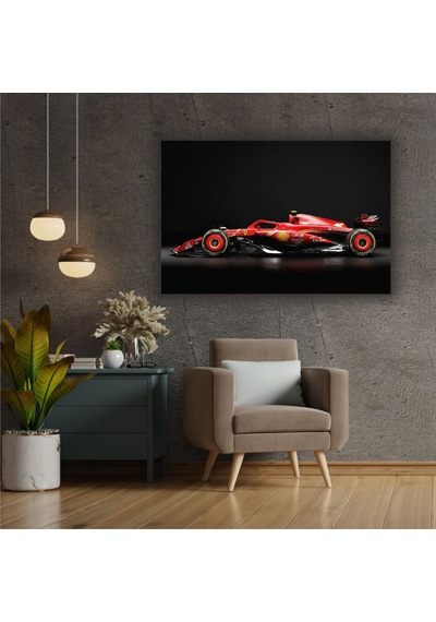 Formula 1 Motors Temalı Dekoratif Cam Tablo -29