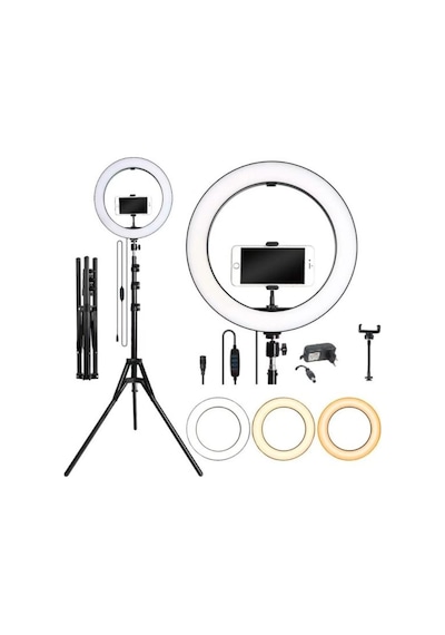 Ring Fill Light 14" Youtuber Video Kuaför Çekimleri için
