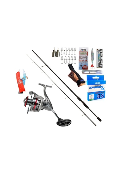 Oslo Prime 3000 240cm 20-40gr Remixon Double Black Spin Olta Takımı Seti