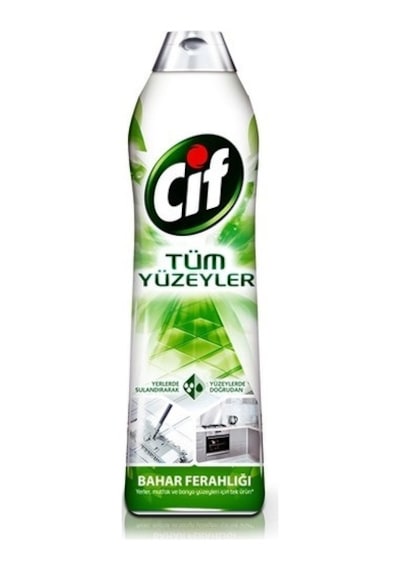 Cif Jel Tüm Yüzeyler Yüzey Temizleyici Bahar Ferahlığı 3 x 750 ML