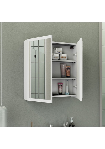 Biani Fix Loft 75 Cm Banyo Dolabı,Seramik Lavabolu, Aynalı,Lavabo Dahil,Mdf,Mat Beyaz Biani Fix Loft 75 Cm Banyo Dolabı,Seramik Lavabolu, Aynalı,Lavabo Dahil,Mdf,Mat Beyaz