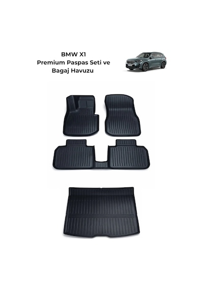 Bmw X1 Premium Paspas Seti + Bagaj Havuzu