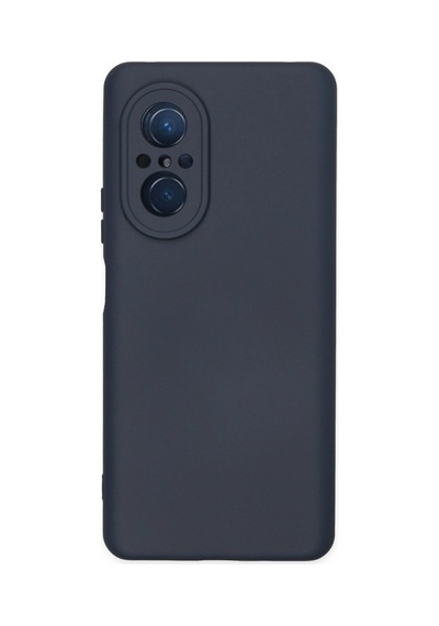 Huawei Nova 9 Se Kılıf Nano İçi Kadife Silikon - Lacivert - Lacivert