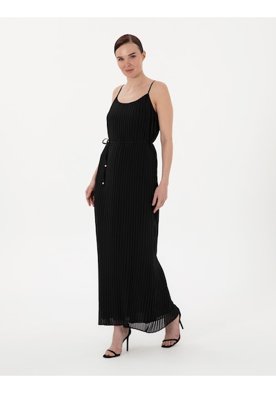 Pierre Cardin Kadın Siyah Elbise Dokuma 50301053-vr046