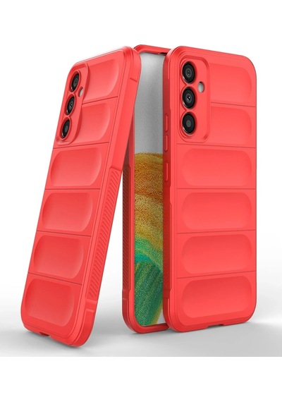 Newface - 616 - Samsung Galaxy Uyumlu A05s Kılıf Optimum Silikon - Csmo-tex - - Kırmızı