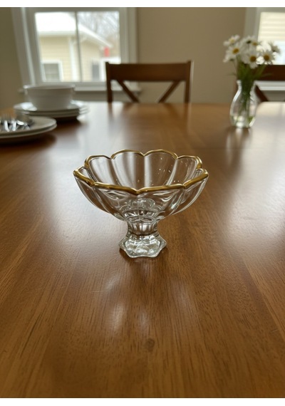 Ayaklı Lotus Sunumluk 6 Lı Gold