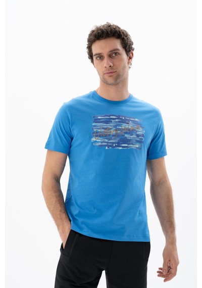 AR-MA Arma Erkek Regular Fit Bisiklet Yaka Tişört Y25344403001 001