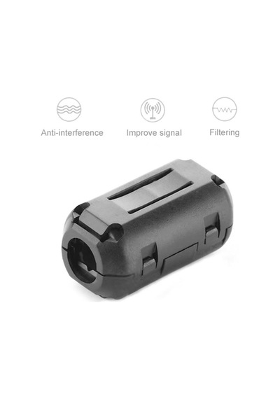 7mm Ferrit Halka Filtre Kablo Gürültü Bastırıcı Azaltıcı Yüzük Bead Rfı Emı Girişim Engelleyici