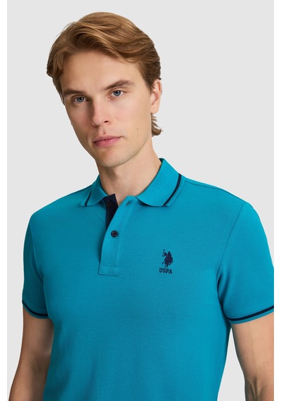 U.S. Polo Assn. U.s. Polo Assn. Erkek Petrol Tişört Basic 50326975-vr102