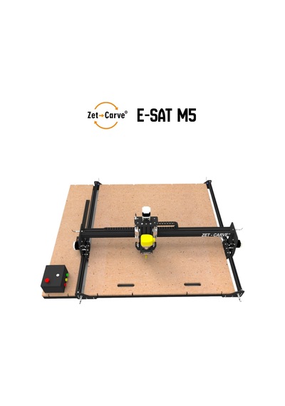 Zetcarve E-sat M5 Cnc Router 90x90 Cm