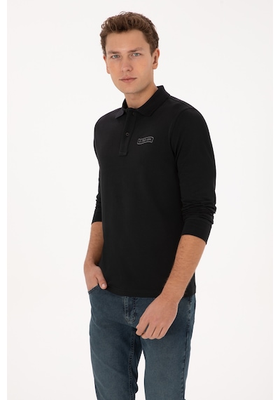U.s. Polo Assn. Erkek Siyah Sweatshirt 50315454-vr046 Siyah