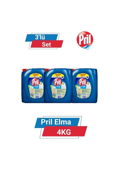 Pril Elma 4kg 3'lü Set set-hnkdtj-5202-6151