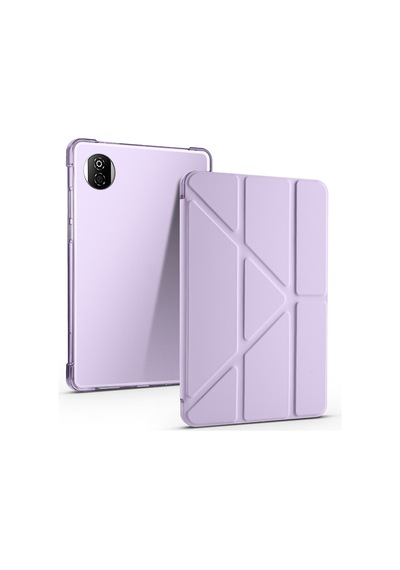 Honor Pad X7 8.7 Tablet Kılıf Kalem Bölmeli Standlı Uyku Modlu Lüx Smart Cover Kapaklı Kılıf
