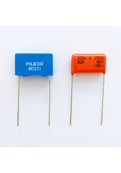 Pilkor Damla Ve Kutu Tipi Kondansatör 15Mm - 100Nf, 220Nf - 100Ad