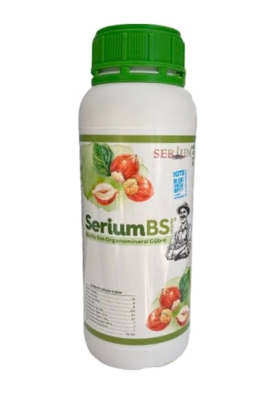 Serium Bs Azotlu Sıvı Organomineral Gübre 1 Litre 1 Lt