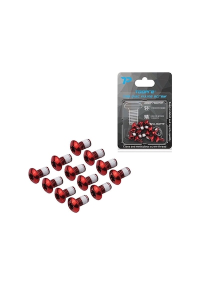 Rotor Vida Seti T25 12 Li Kırmızı Toopre Kırmızı