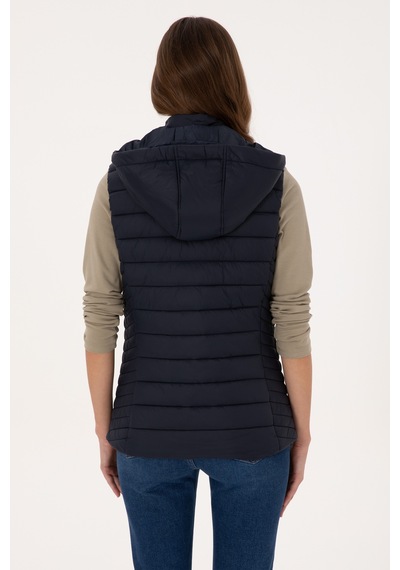 U.s. Polo Assn. Kadın Lacivert Yelek Dokuma 50307992-vr033 Lacivert