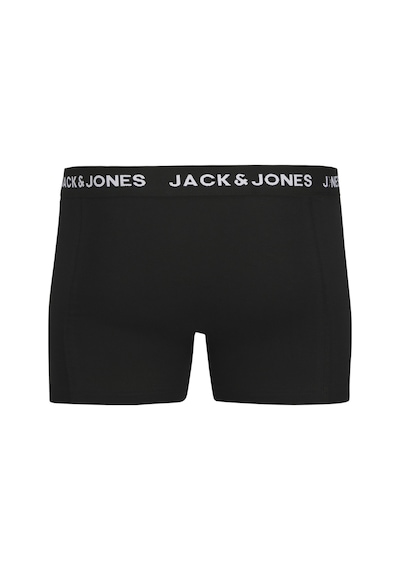 Jack & Jones Erkek Logolu Beli Lastikli 5'li Boxer Paketi - Anthony 12263362 Black Siyah