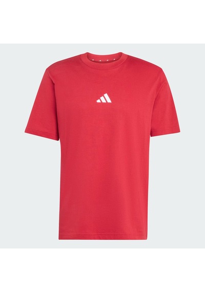 Adidas Essentials Small Logo Single Erkek Tişört C-adıkc0902e50a00 Kırmızı