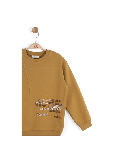 Xo Kids Erkek Çocuk Swaetşirt 8-14 Yaş 49301 Hardal