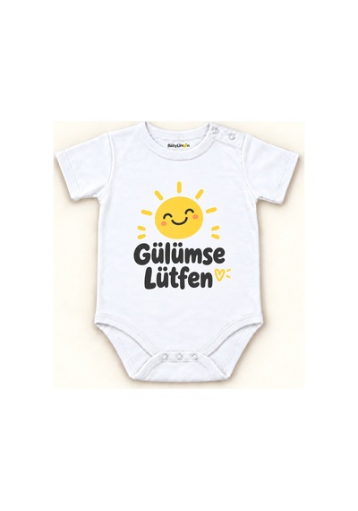Babylimon Gülümse Lütfen Beyaz Kısa Kollu Çıtçıtlı Bebek Zıbını Beyaz - Gülümse Lütfen - 928161960 Beyaz - Gülümse Lütfen Babylimon Gülümse Lütfen Beyaz Kısa Kollu Çıtçıtlı Bebek Zıbını Beyaz - Gülümse Lütfen - 928161960 Beyaz - Gülümse Lütfen