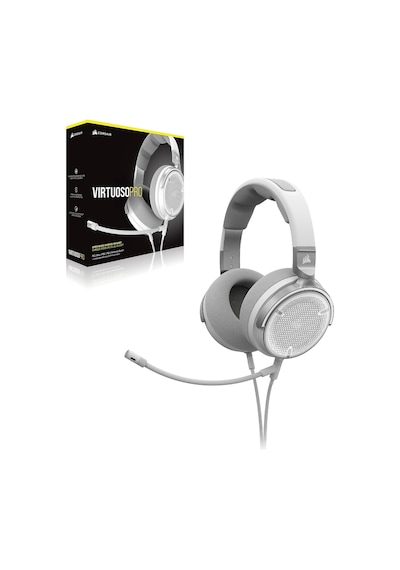 Corsair Virtuoso Pro Open Back Açık Arkalı Streaming/gaming Headset Carbon /beyaz