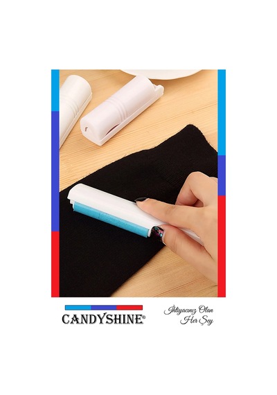 Candyshine Yıkanabilir Mucize Tüy Toz Kırıntı Pislik Saç Toplama Rulosu