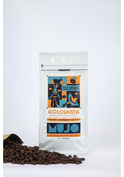 Colombia Obraje Farm Specially Coffee Çekirdek Kahve-500gr-çekirdek Kahve Çekirdek Kahve