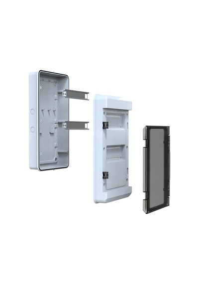 Sigorta Kutusu 18li Sıva Üstü Sigorta Kutusu Ip65 23 X 43.5 X 11.5 Cm Poli 011