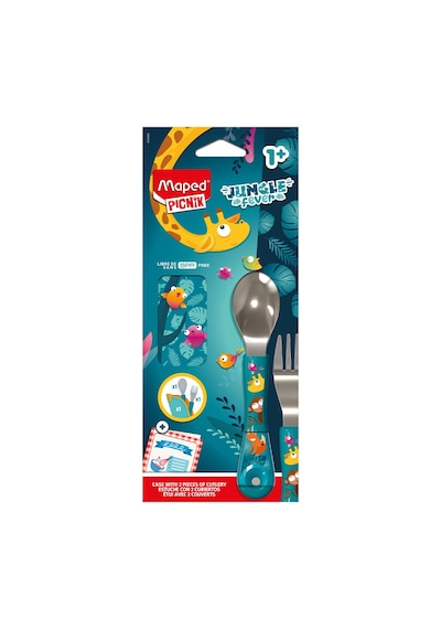Maped Picnik Jungle Fever Çatal-kaşık Seti 875099 Çok Renkli