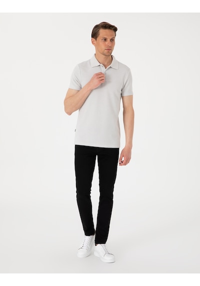 Pierre Cardin Erkek Gri Tişört 50310171-vr024 Gri