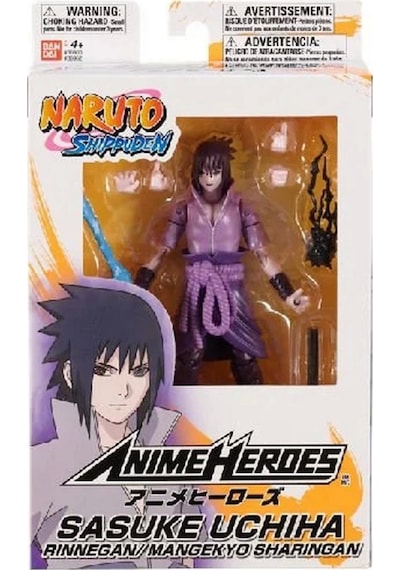 Mey İthalat Sasuke Rinnegan Mangekyo Sharingan Poz Verilebilir Figür