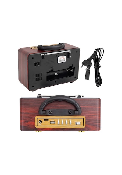 MAGICVOICE MV-110BT USB/SD/FM/BLUETOOTH DESTEKLİ NOSTALJİK RADYO