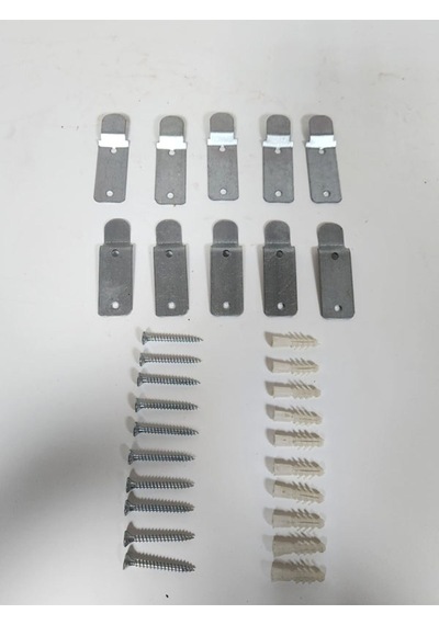 10 Adet Yangın Tüpü Askı Aparatı Metal