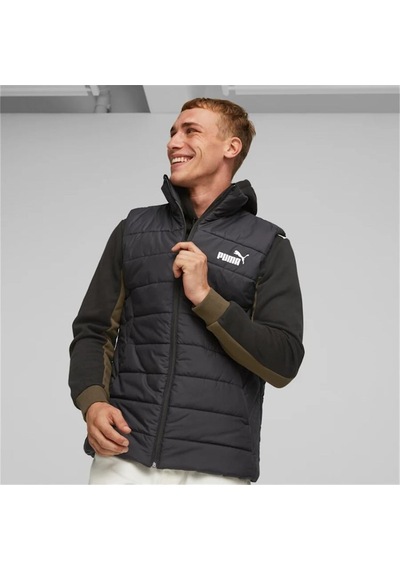 Puma Ess 84893901 Padded Vest Puma Black Erkek Siyah Yelek Siyah