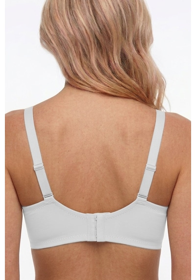 Cottonill Seamless Bra - Norea Beyaz Micro Balensiz Dolgusuz Kadın Sütyen -