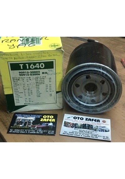 Mıcro T1640 90915-30002-03006 Yağ Filtresi Toyota Uyumlu Hılux Hiace