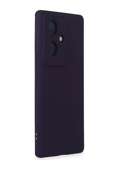 Vivo V29 Lite Uyumlu Kılıf Nano İçi Kadife Silikon - Mor