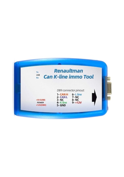 Renault Can K-lıne Immotool Renault İmmobilizer Programlayıcı Ve Kodlayıcı