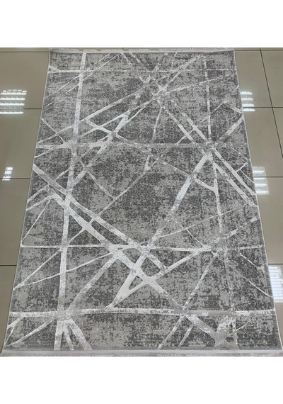 Padişah Halı Evidence 75321 095 Serisi Viskon Akrilik Salon Oturma Yatak Odası Halısı Gri