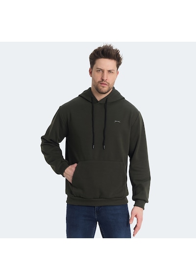 Slazenger KICKSON IN Erkek Sweatshirt Haki