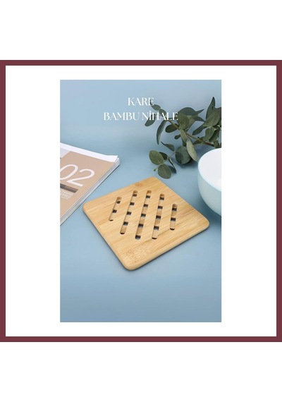 Storeşahin Bambu Nihale Kare 16,5 Cm Shn0720