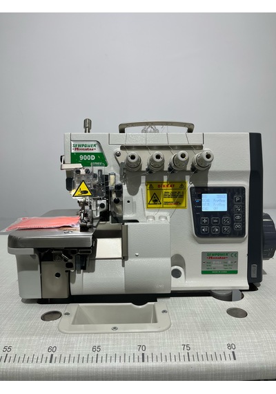 Sewpower Sp-p5-5 Baltalı İplik Kesme + Pedalsız Çalışma Sanayi Overlok Makinesi Yok