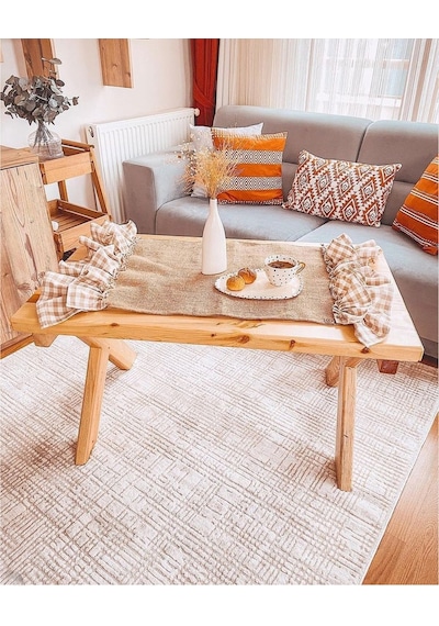 Ahşap Orta Sehpa Bahçe / Balkon / Mutfak Masası