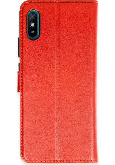 Redmi 9a Kılıf Trend S Plus Kapaklı Kılıf - Kırmızı Bzsxx00 1