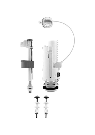 VitrA Rezervuar Iç Takımı 3/6lt Çift Kademeli 330b2010 Beyaz - Gri