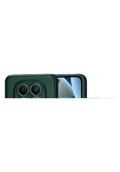 Xiaomi Redmi Note 15 4g Thermax Silikon Kılıf - Koyu Yeşil 0.2M-Çok Renkli